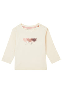 T shirt manches longues Frehel - Butter Cream