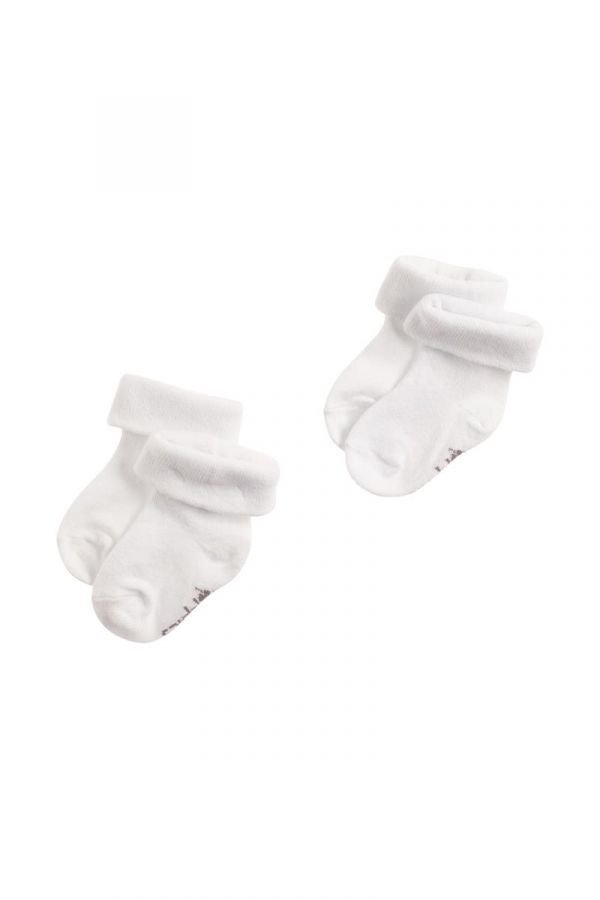 Chaussettes (2 paires) beef - white