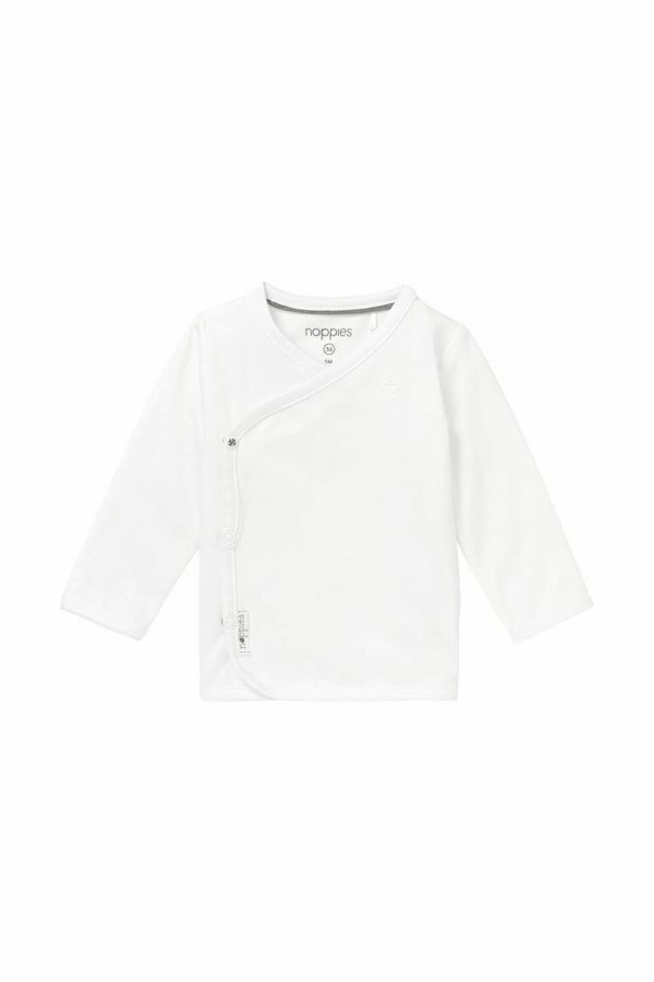 T-shirt manches longues little - White