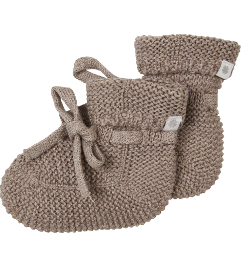 CHAUSSONS BÉBÉ NELSON - TAUPE