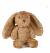 Peluche ultra douce - petit lapin caramel