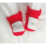 Chaussons NOEL- Rouge/Blanc