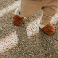 Chaussons velours camel: 2