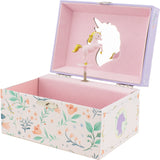 Coffre musical - Licorne lilas