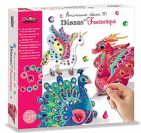 Coffret - Animaux déco 3D - Diams fantastique