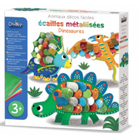 Coffret - Ecailles métalisées - Dinosaures