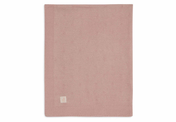 Couverture Berceau 75x100cm Cosy Knit - Wild rose