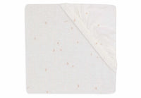 Drap-housse Jersey 60x120cm - Twinkling wild rose