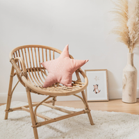 Fauteuil enfant en rotin naturel JAHE