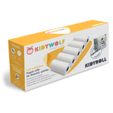 KIDYROLL 1 x 5 rouleaux de papier autocollant pour Kidyprint