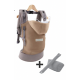 LOVE RADIUS- Porte-bébé physiologique HoodieCarrier Sablé - Pack Evolution 0-36M+