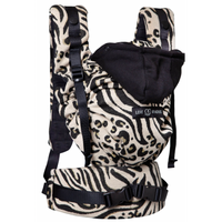 Porte-bébé physiologique - Hoodie carrier 2- Leozebra