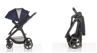 Poussette Trio + base isofix - Blue Moon