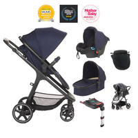 Poussette Trio + base isofix - Blue Moon