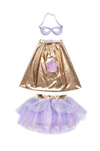 Set de super héroine- tutu/cape/masque 4-6 ans