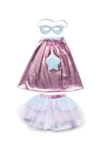 Set de super héroine- tutu/cape/masque 4-6 ans