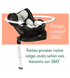 Siège auto pivotant 360° Isofix- G0+/1