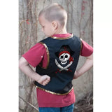 Veste pirate et cache oeil 5-6 ans