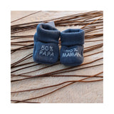 Chaussons 50% papa 50% maman- Divers coloris