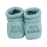 Chaussons 50% papa 50% maman- Divers coloris