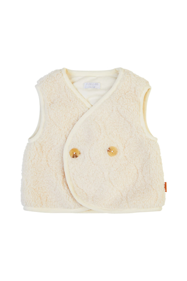 Gilet freland- Butter cream