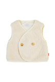 Gilet freland- Butter cream