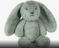 peluche ultra douce - petit lapin sauge