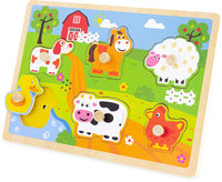 Puzzle sonore - Ferme  6 pcs